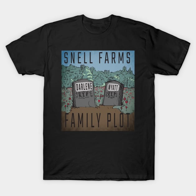 Snell Farms Family Plot T-Shirt by FreddyK